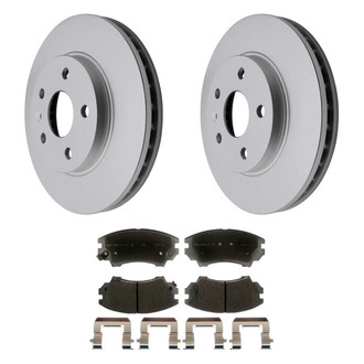 ACDelco® - Silver™ Front Brake Kit with Ceramic Pads