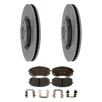 ACDelco® - Silver™ Front Brake Kit with Ceramic Pads