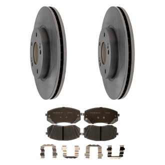 ACDelco® - Silver™ Front Brake Kit with Ceramic Pads