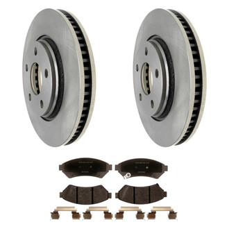 ACDelco® - Silver™ Front Brake Kit with Ceramic Pads