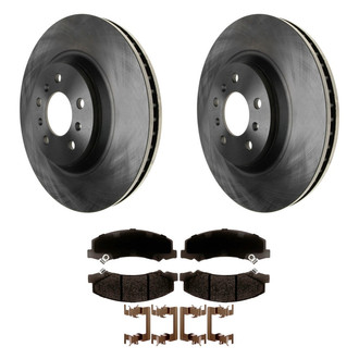 ACDelco® - Silver™ Front Brake Kit with Ceramic Pads