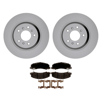 ACDelco® - Silver™ Front Brake Kit with Ceramic Pads
