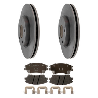 ACDelco® - Silver™ Front Brake Kit with Ceramic Pads