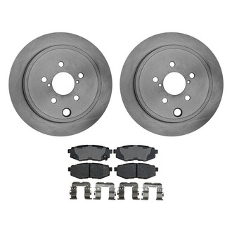 ACDelco® - Silver™ Rear Brake Kit with Ceramic Pads