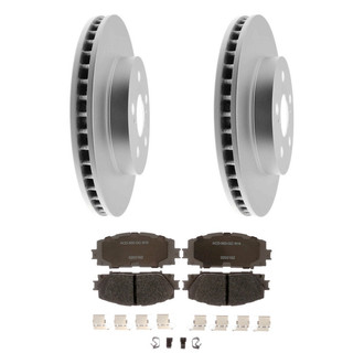 ACDelco® - Silver™ Front Brake Kit with Ceramic Pads