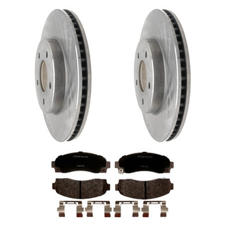 ACDelco® - Silver™ Front Brake Kit with Ceramic Pads