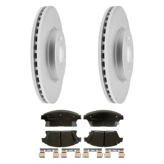 ACDelco® - Silver™ Front Brake Kit with Ceramic Pads