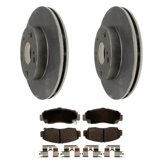 ACDelco® - Silver™ Front Brake Kit with Ceramic Pads