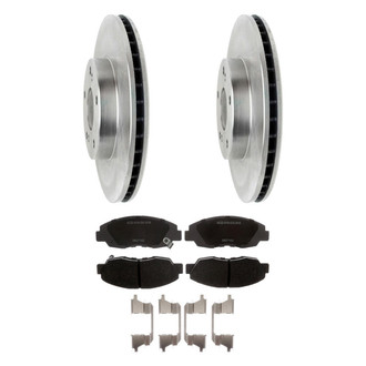 ACDelco® - Silver™ Front Brake Kit with Ceramic Pads