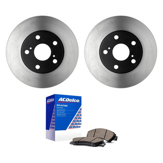 ACDelco® - Silver™ Front Brake Kit with Ceramic Pads
