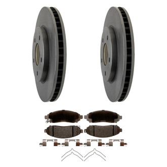 ACDelco® - Silver™ Front Brake Kit with Ceramic Pads
