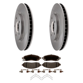 ACDelco® - Silver™ Front Brake Kit with Ceramic Pads
