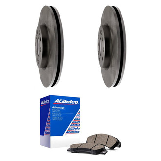 ACDelco® - Silver™ Front Brake Kit with Ceramic Pads