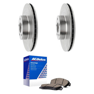 ACDelco® - Silver™ Front Brake Kit with Ceramic Pads