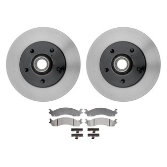 ACDelco® - Silver™ Front Brake Kit with Ceramic Pads