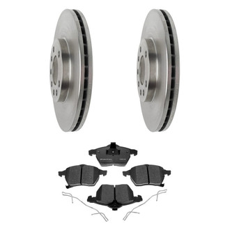ACDelco® - Silver™ Front Brake Kit with Semi-Metallic Pads