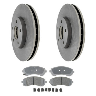 ACDelco® - Silver™ Front Brake Kit with Ceramic Pads