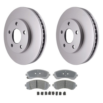ACDelco® - Silver™ Front Brake Kit with Ceramic Pads