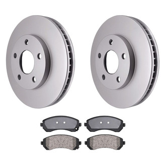 ACDelco® - Silver™ Front Brake Kit with Ceramic Pads