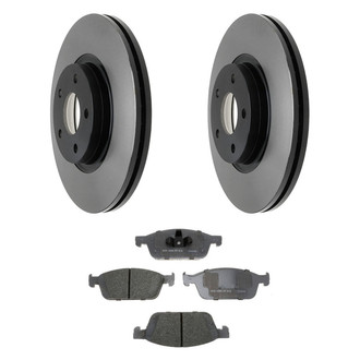 ACDelco® - Silver™ Front Brake Kit with Ceramic Pads