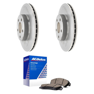 ACDelco® - Silver™ Front Brake Kit with Ceramic Pads
