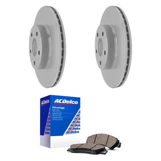 ACDelco® - Silver™ Front Brake Kit with Ceramic Pads