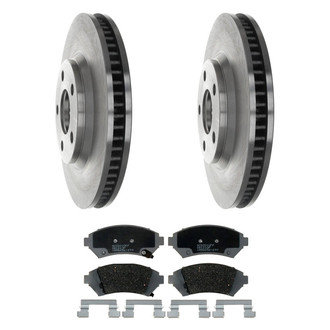 ACDelco® - Silver™ Front Brake Kit with Ceramic Pads