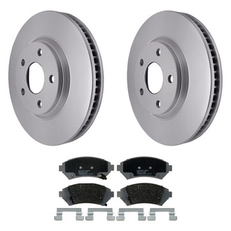 ACDelco® - Silver™ Front Brake Kit with Ceramic Pads