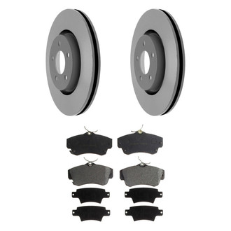 ACDelco® - Silver™ Front Brake Kit with Semi-Metallic Pads
