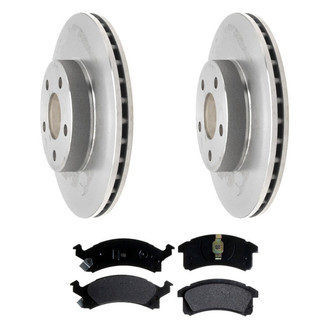 ACDelco® - Silver™ Front Brake Kit with Semi-Metallic Pads