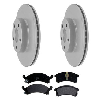 ACDelco® - Silver™ Front Brake Kit with Semi-Metallic Pads