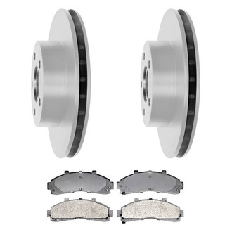 ACDelco® - Silver™ Front Brake Kit with Semi-Metallic Pads