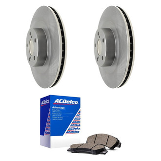 ACDelco® - Silver™ Front Brake Kit with Ceramic Pads