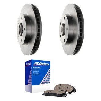 ACDelco® - Silver™ Brake Kit with Ceramic Pads