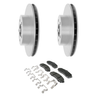 ACDelco® - Silver™ Front Brake Kit with Semi-Metallic Pads