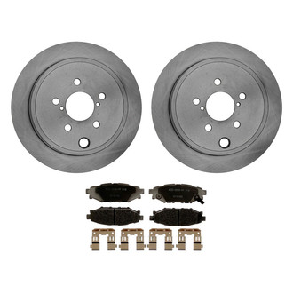 ACDelco® - Silver™ Rear Brake Kit with Ceramic Pads
