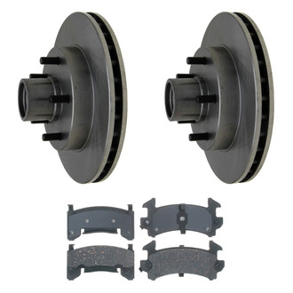 ACDelco® - Silver™ Brake Kit with Ceramic Pads