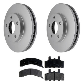 ACDelco® BNDL-31001085 - Silver™ Front Brake Kit with Semi-Metallic Pads