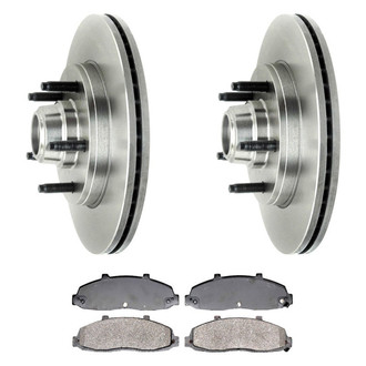ACDelco® - Silver™ Brake Kit with Semi-Metallic Pads
