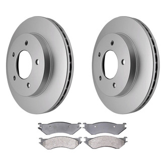 ACDelco® - Silver™ Front Brake Kit with Semi-Metallic Pads
