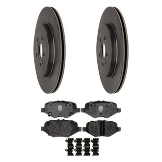 ACDelco® - Silver™ Rear Brake Kit with Semi-Metallic Pads