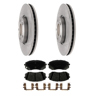 ACDelco® - Silver™ Front Brake Kit with Ceramic Pads