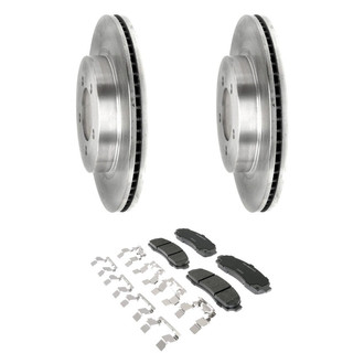 ACDelco® - Silver™ Front Brake Kit with Semi-Metallic Pads