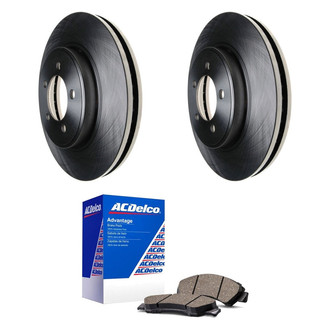ACDelco® - Silver™ Front Brake Kit with Ceramic Pads