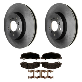 ACDelco® - Silver™ Front Brake Kit with Ceramic Pads