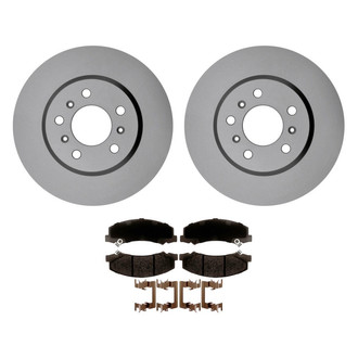 ACDelco® - Silver™ Front Brake Kit with Ceramic Pads