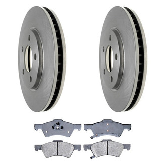 ACDelco® - Silver™ Front Brake Kit with Semi-Metallic Pads