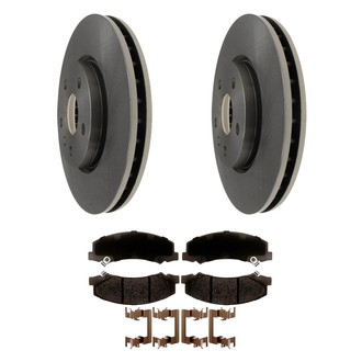 ACDelco® - Silver™ Front Brake Kit with Ceramic Pads