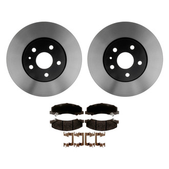 ACDelco® - Silver™ Front Brake Kit with Ceramic Pads