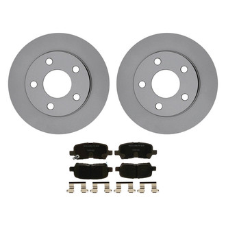 ACDelco® - Silver™ Rear Brake Kit with Ceramic Pads